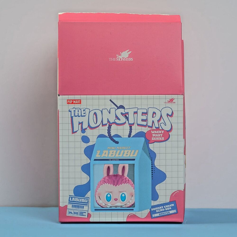 Authentic Pop Mart Labubu THE MONSTERS Wacky Mart Series-Pinch Pendant Blind Box